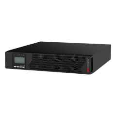 UPS Online, 900W, PFC, Sinusoidala pura, 2 baterii 12V/9Ah - HIKVISION DS-UPS01K24-R-TJS - 1