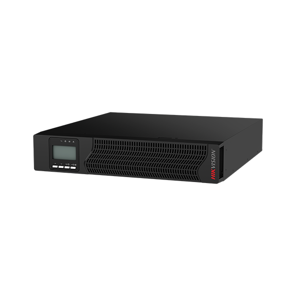 UPS Online, 1800W, PFC, Sinusoidala pura, 4 baterii 12V/9Ah - HIKVISION DS-UPS02K48-R-TJS - 1