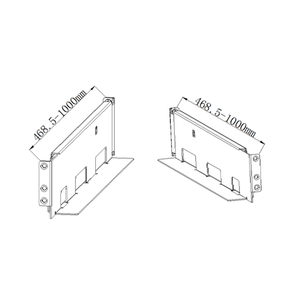 Glisiera pentru rack UPS din seria R - HIKVISION Glisiera-UPS-R - 1