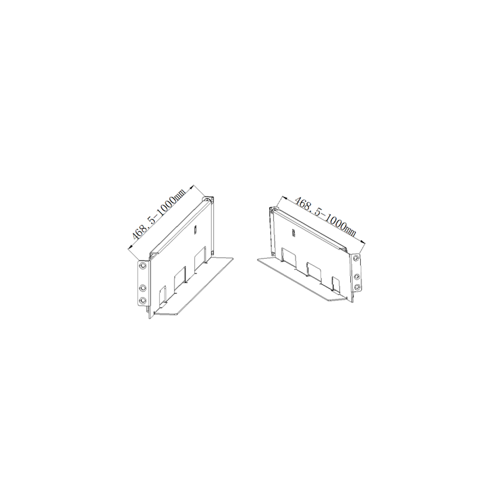 Glisiera pentru rack UPS din seria R - HIKVISION Glisiera-UPS-R - 1