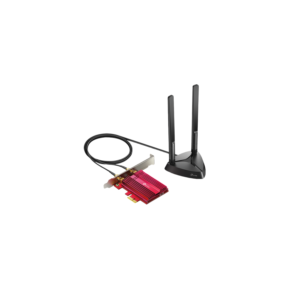 Adaptor PCI-E Bluetooth 5.2, Wi-Fi 6, AX3000 Dual-Band, 2 x Antene High-Gain - TP-Link ArcherTX3000E - 1