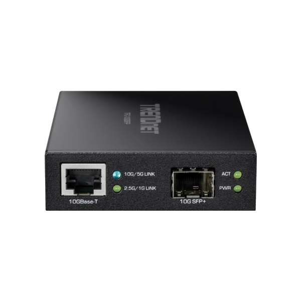 Mediaconvertor 10G SFP+ fibra optica - TRENDnet TFC-10GSFP - 1