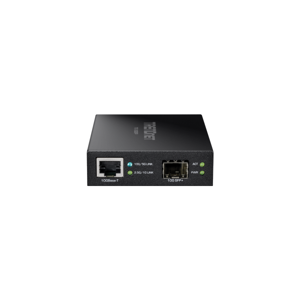 Mediaconvertor 10G SFP+ fibra optica - TRENDnet TFC-10GSFP - 1