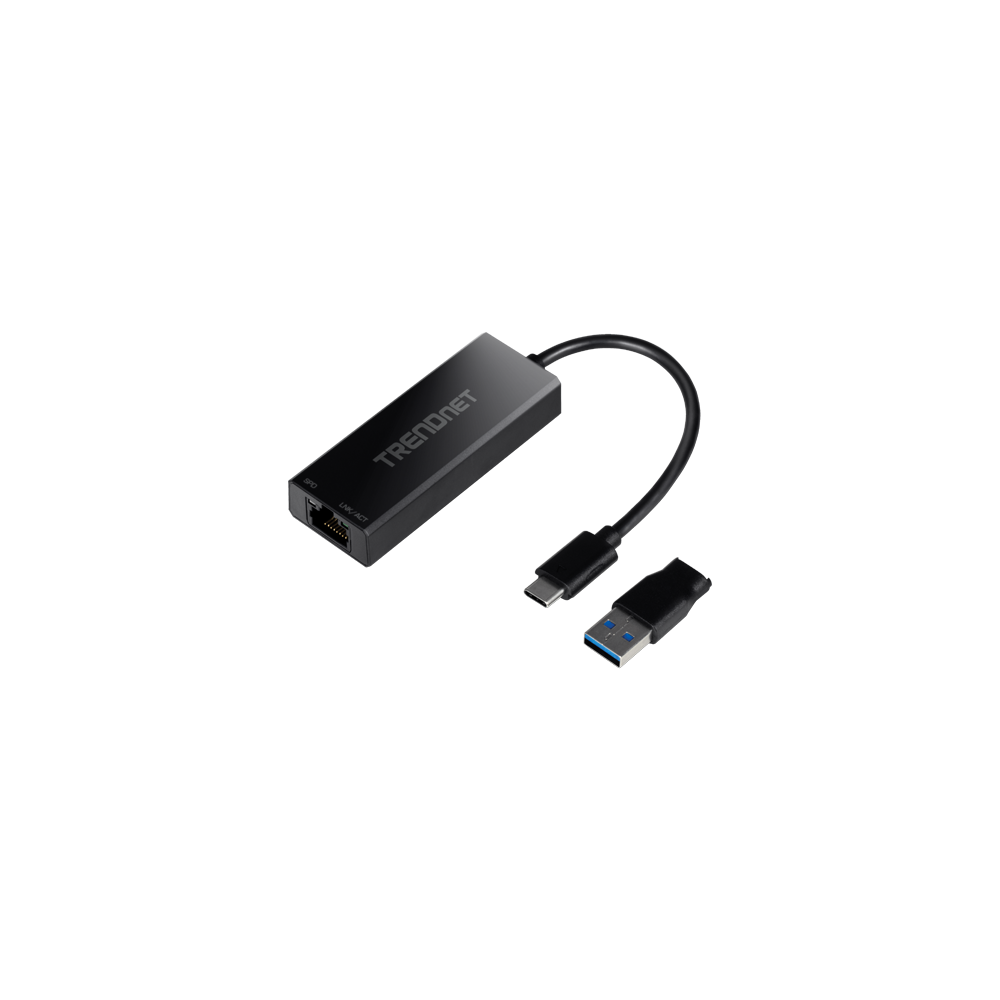 Adaptor USB-C 3.1 la RJ45 2.5G, adaptor USB-A - TRENDnet TUC-ET2G - 1