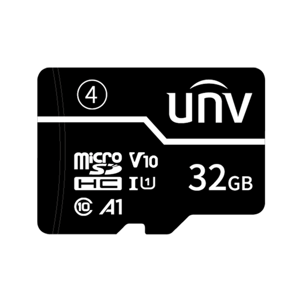 Card memorie 32GB, WHITE CARD - UNV TF-32G-T-C - 1