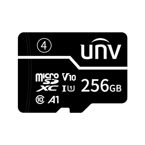 Card memorie 256GB, WHITE CARD - UNV TF-256G-T-C - 1
