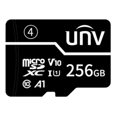 Card memorie 256GB, WHITE CARD - UNV TF-256G-T-C - 1