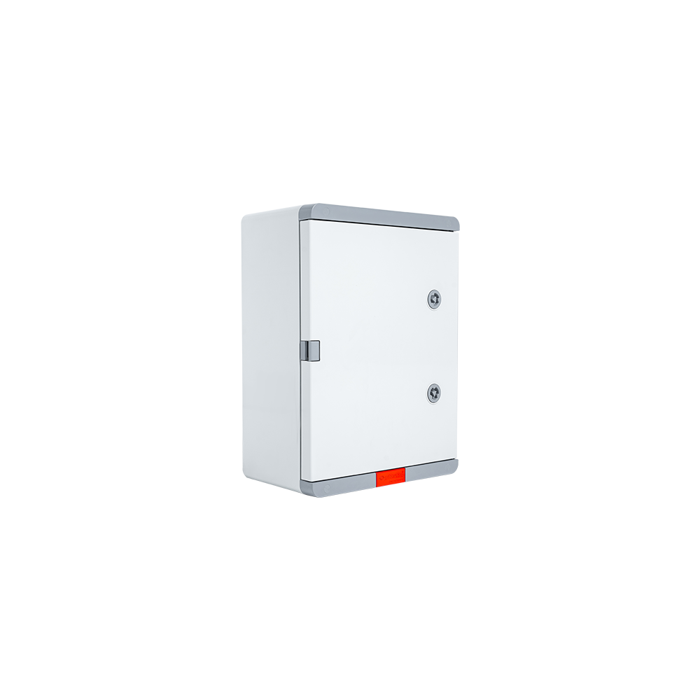 Cutie distributie IP67 din ABS gri, usa mata, placa metalica, 300x400x170 mm PD304017 - 1