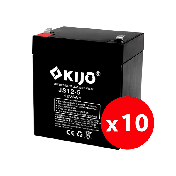 Cutie 10 acumulatori JS12-5 - KIJO JS12-5-BAX - 1