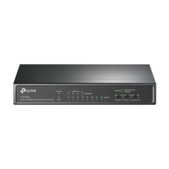 Switch 4 porturi RJ45 10/100 Mbps PoE, 4 x RJ45 10/100 Mbps, Buget PoE 66W, Unmanaged - TP-Link TL-S - 1