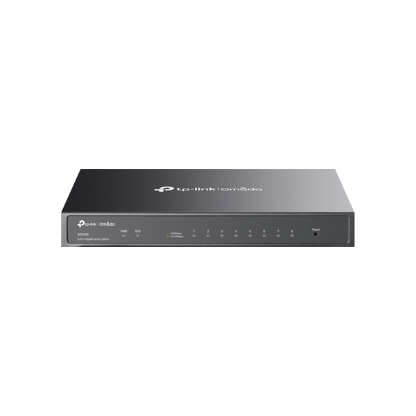 Switch 8 porturi RJ45 Gigabit, L2 Management, 1U - TP-Link Omada SG2008 - 1