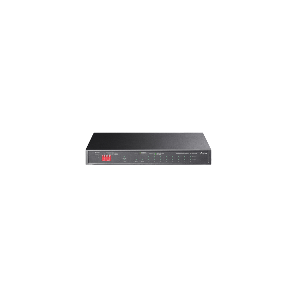 Switch 2 x RJ45 1G PoE++, 6 x RJ45 1G PoE+, 1 x RJ45 1G, 1 x combo RJ45/SFP 1G, Unmanaged - TP-Link  - 1