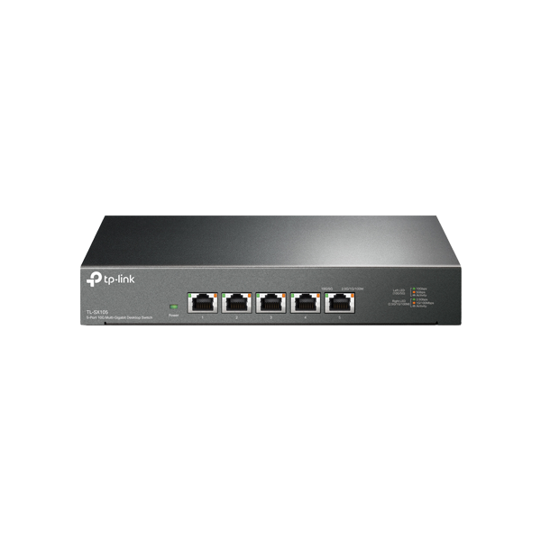 Switch 5 porturi RJ45 10G, Unmanaged, 1U - TP-Link TL-SX105 - 1