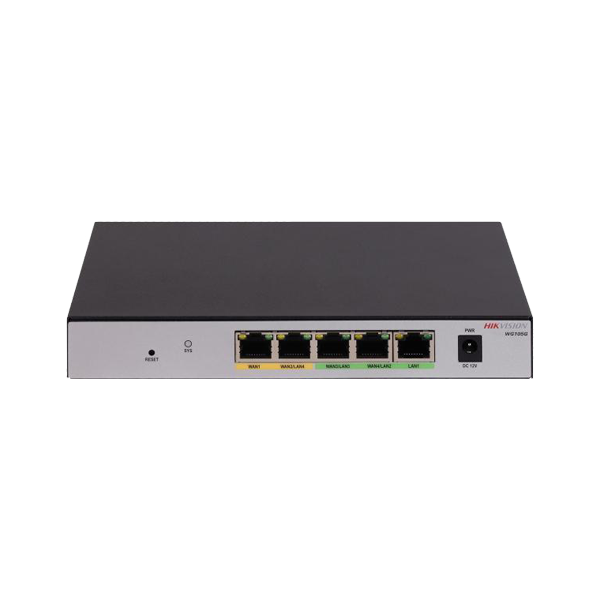 Router All in One, 5 x RJ45 Gigabit, Behavior Management - HIKVISION DS-3WG105G-SI - 1