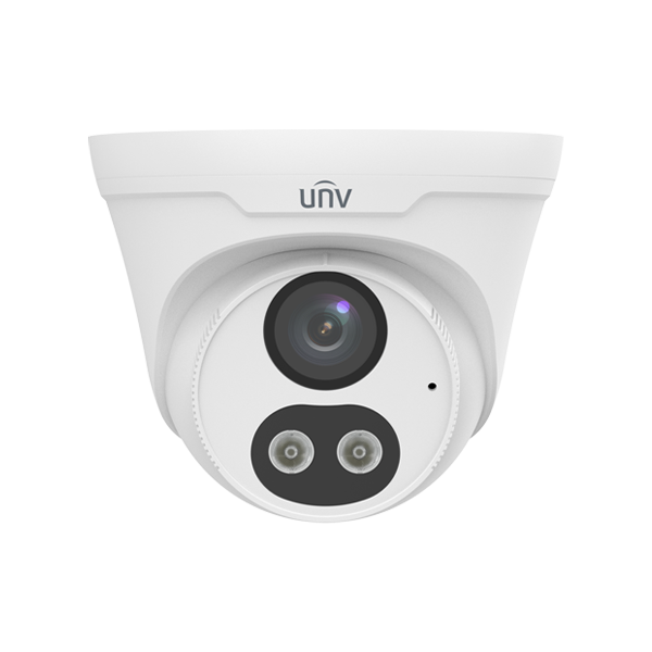  Camera IP ColorHunter Dual-Light, 8MP, lentila 2.8mm, IR 30m, WL 30m, Audio bidirectional - UNV IPC - 1