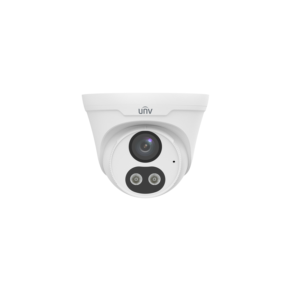  Camera IP ColorHunter Dual-Light, 8MP, lentila 2.8mm, IR 30m, WL 30m, Audio bidirectional - UNV IPC - 1