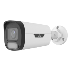  Camera IP Wise-ISP, ColorHunter, 8MP, lentila 4.0mm, WL 30M, Mic, PoE, color 24/7 - UNV IPC2318LE-A - 1