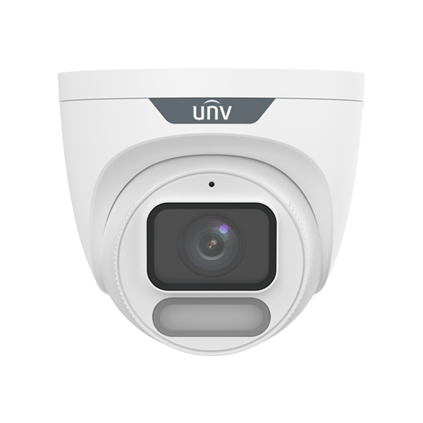  Camera IP Wise-ISP, ColorHunter, 8MP, lentila 2.8mm, WL 30M, Mic, PoE, color 24/7 - UNV IPC3628LE-A - 1