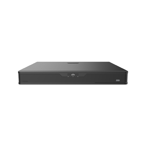 NVR 4K, Easy, 16 canale, max. 12MP, Analiza video, 1U - UNV NVR302-16B-IQ - 1