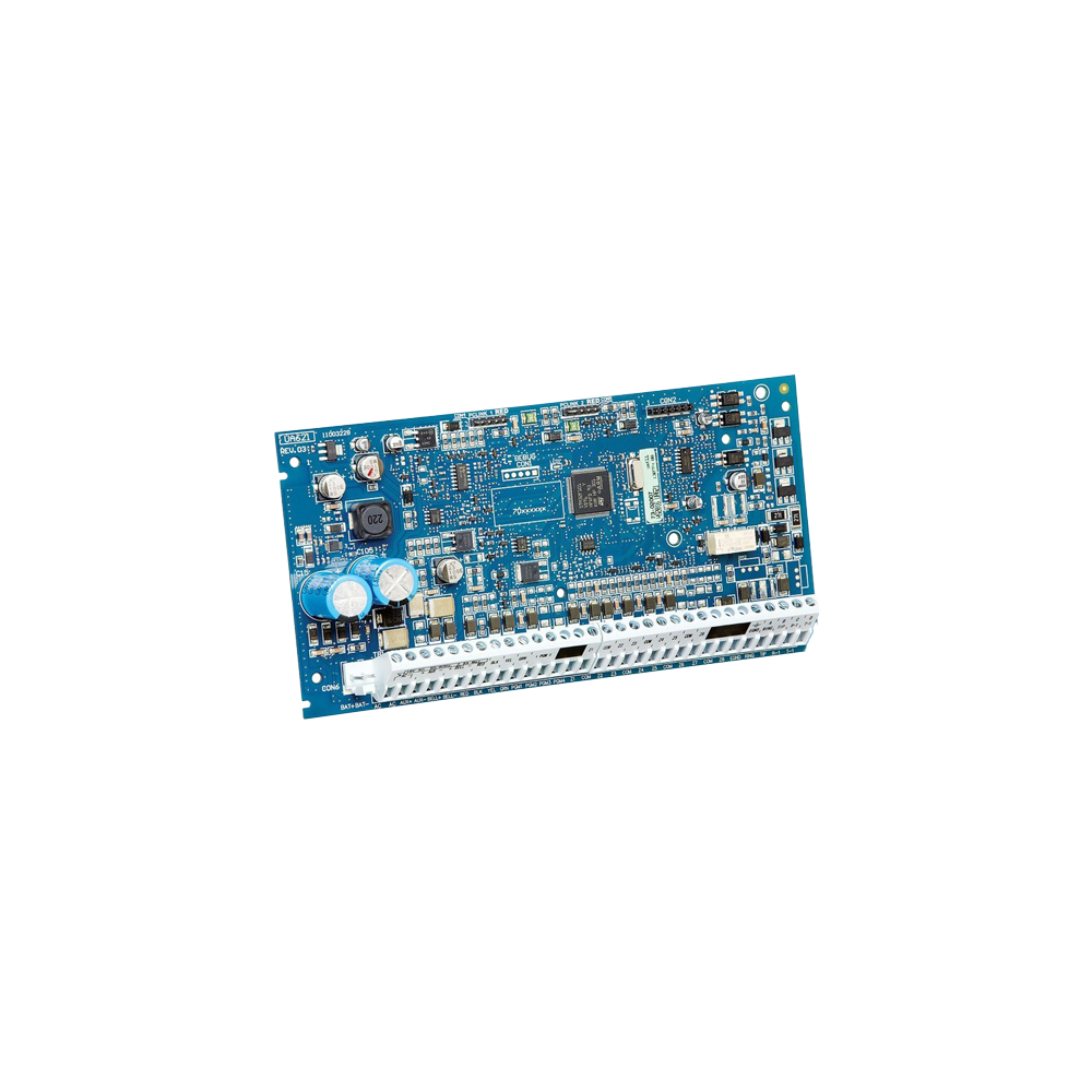 Placa centrala SERIA DSC POWER NEO 6 zone extensibila la 16 zone, 2 partitii - DSC HS2016PCBE - 1