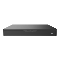  NVR 4K, Easy, 16 canale PoE, max. 12MP, Analiza video, Alarma, 1U - UNV NVR302-16B-P16-IQ - 1