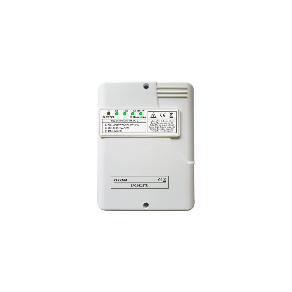 Sursa de alimentare in comutatie cu back-up SAC.142.BTR - ELECTRA SAC.142.BTR - 1