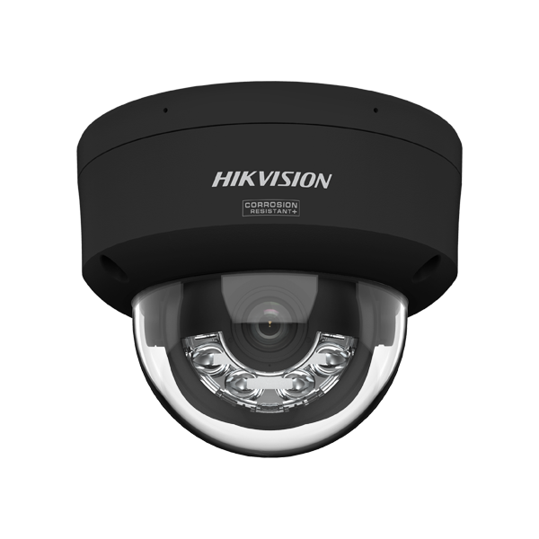 Camera IP 4MP, lentila 2.8mm, IR 30m, WL 30m ColorVu3, 2xMic, Alarma, IK10, NEAGRA - HIKVISION DS-2C - 1