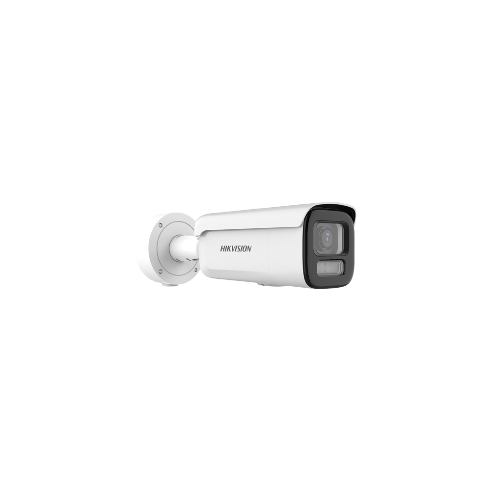 Camera IP 4MP, lentila VF 2.8-12mm, IR 60m, WL 60m ColorVu3, Alarma, IK10 - HIKVISION DS-2CD2647G3-L - 1