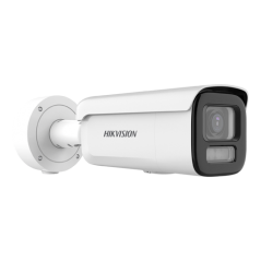 Camera IP 4MP, lentila VF 2.8-12mm, IR 60m, WL 60m ColorVu3, Alarma, IK10 - HIKVISION DS-2CD2647G3-L - 1