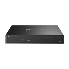 NVR 4K, 8 canale max. 8MP, 8 porturi PoE, Buget PoE 53W, Audio IN/OUT, 1 x SATA, 1U - TP-Link VIGI V - 1