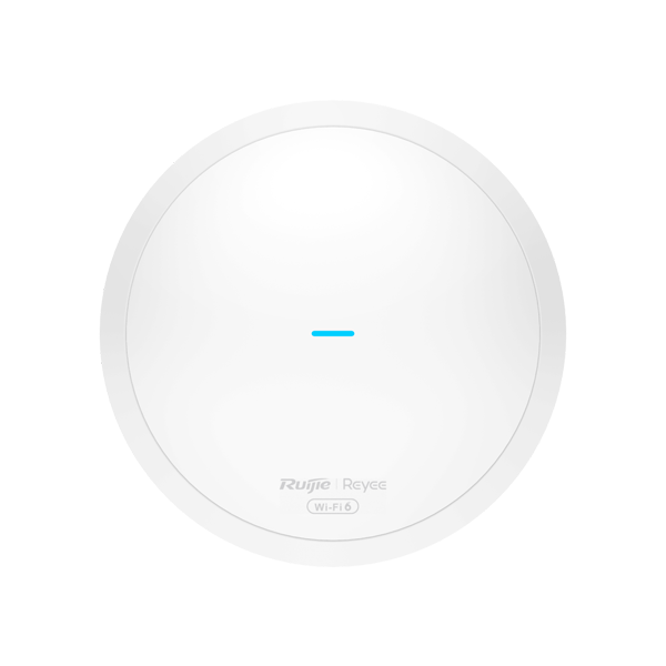 Access Point Wi-Fi 6, AX1800 Dual-Band, 1 x RJ45 Gigabit, PoE IN, Cloud Management - Ruijie RG-RAP62 - 1