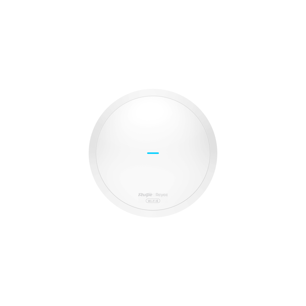 Access Point Wi-Fi 6, AX1800 Dual-Band, 1 x RJ45 Gigabit, PoE IN, Cloud Management - Ruijie RG-RAP62 - 1