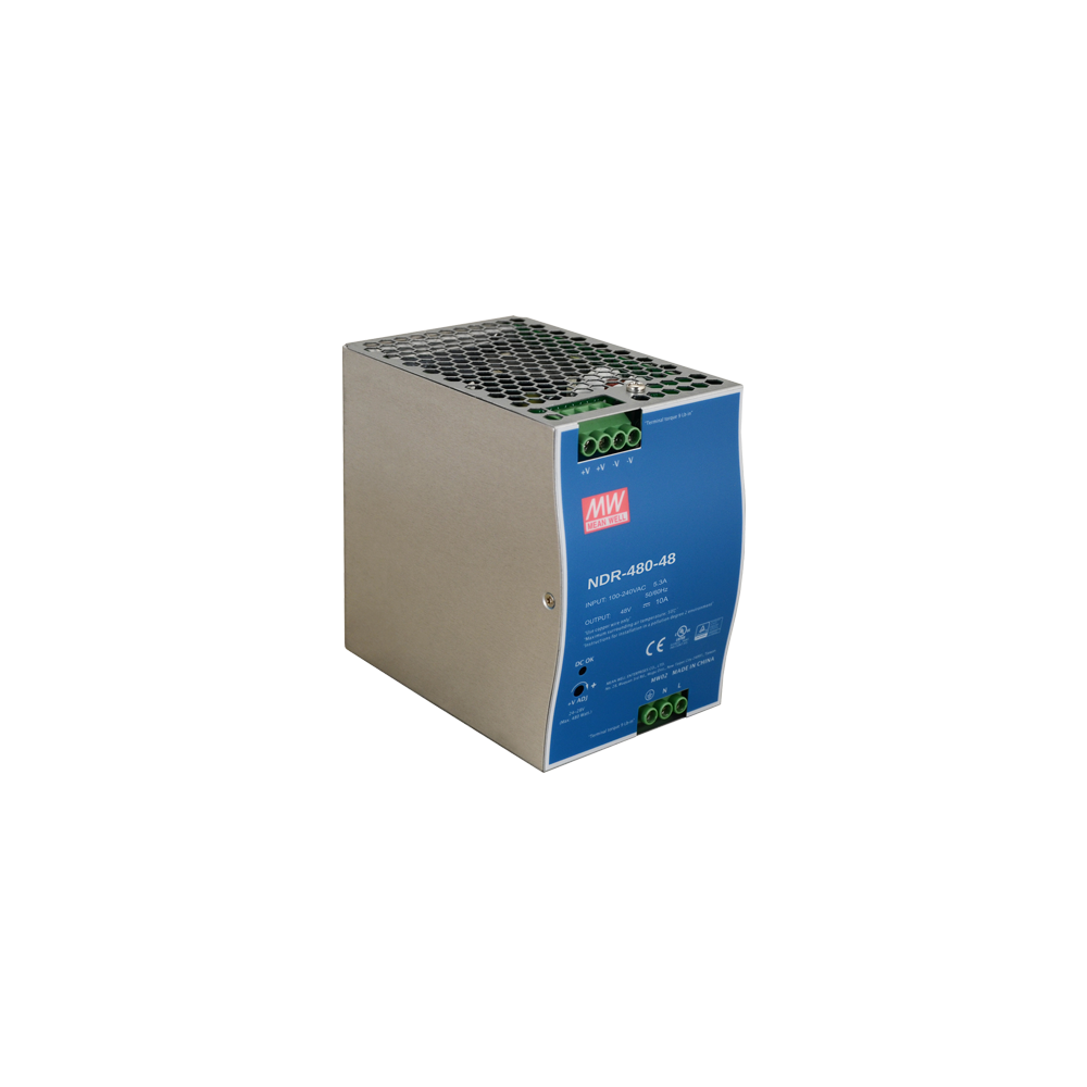 Sursa de alimentare in comutatie, 48V / 10A, sina DIN - MEAN WELL NDR-480-48 - 1