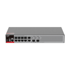 Switch 8 porturi RJ45 1G PoE+, 2 x SFP 2.5G, 2 x RJ45 1G, L2+ Cloud Management, 1U - Ruijie RG-S2915 - 1