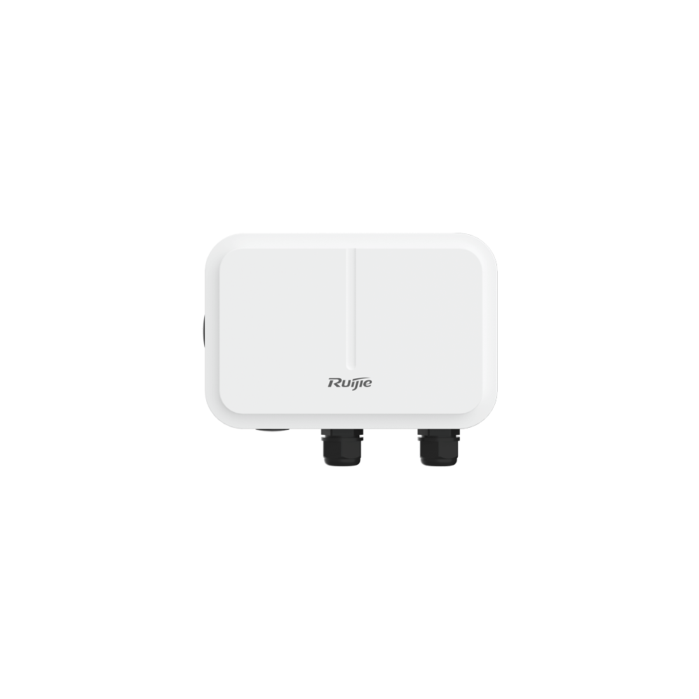 Access Point exterior Wi-Fi 6, Bluetooth, Zigbee, Dual-Band, 1.7/2.4Gbps, PoE IN, IP68 - Ruijie RG-A - 1