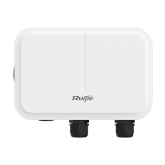 Access Point exterior Wi-Fi 6, Bluetooth, Zigbee, Dual-Band, 1.7/2.4Gbps, PoE IN, IP68 - Ruijie RG-A - 1