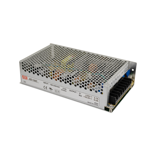 Sursa de alimentare in comutatie, 54V + 53.5V / 2.7A + 0.2A, back-up - MEAN WELL AD-155C - 1