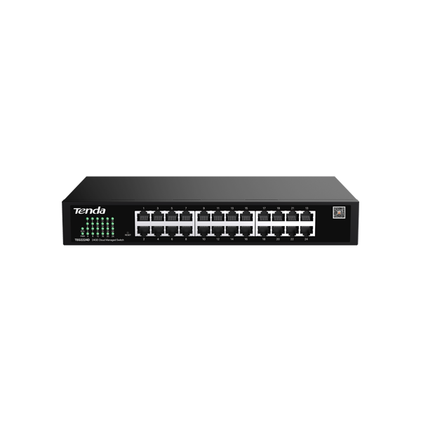 Switch 24 porturi RJ45 Gigabit, Management, 1U - TENDA TND-TEG2224D - 1