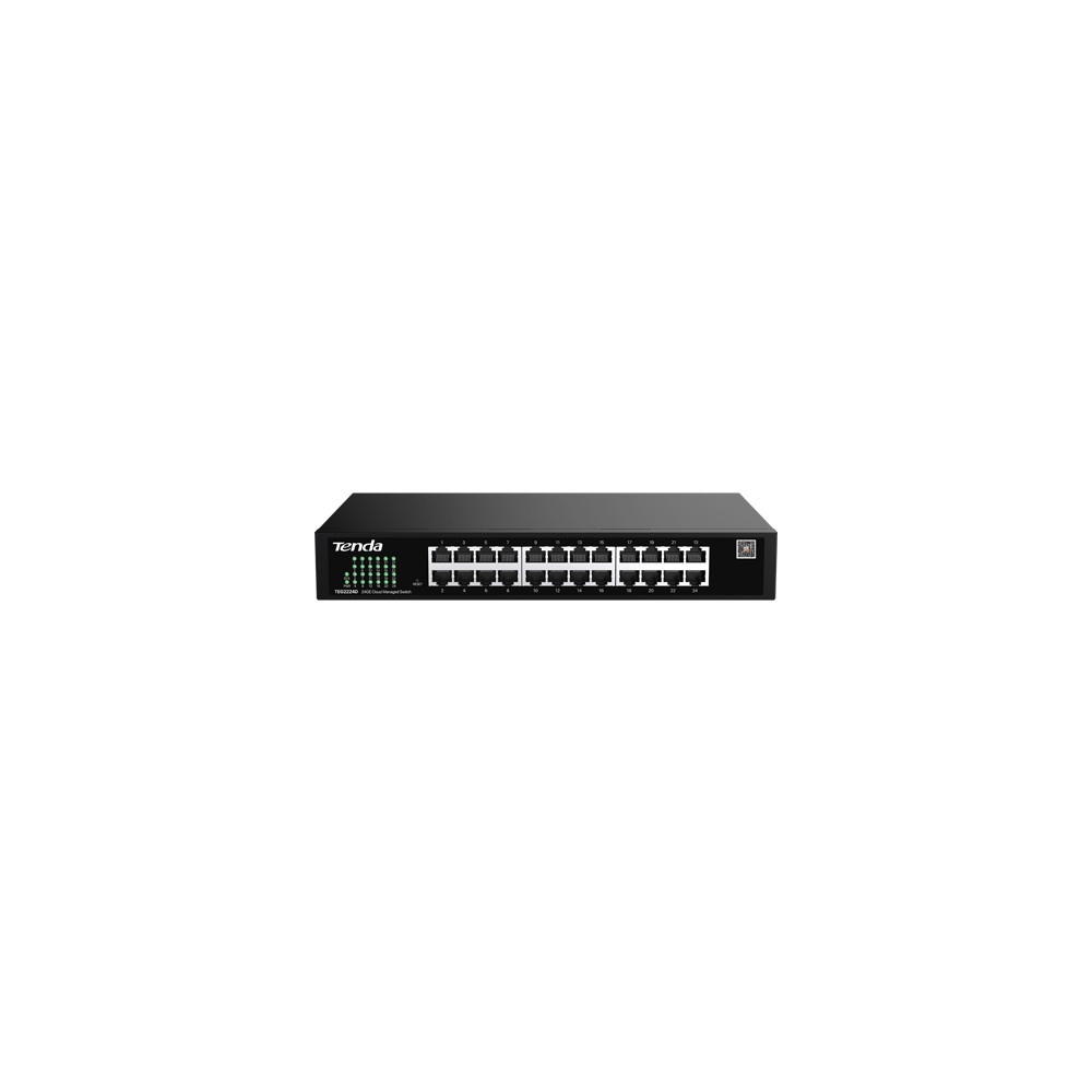 Switch 24 porturi RJ45 Gigabit, Management, 1U - TENDA TND-TEG2224D - 1