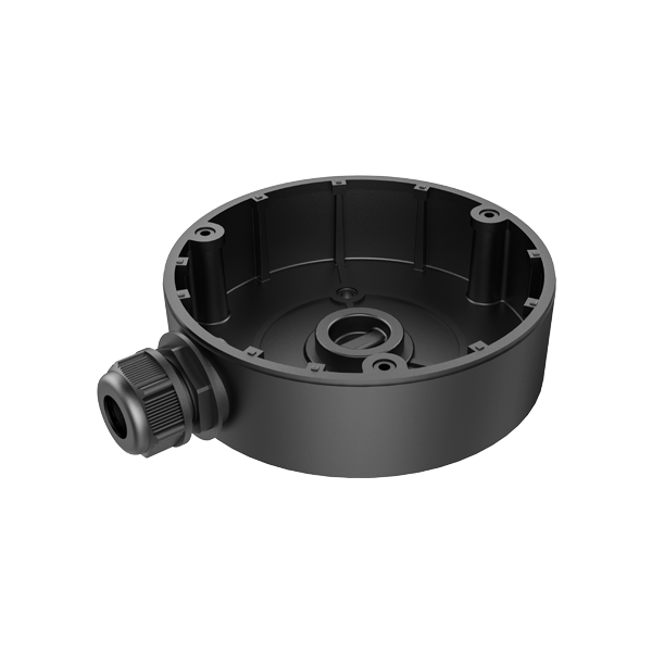 Doza conexiuni pentru camerele tip 'DOME', Neagra - HIKVISION DS-1280ZJ-DM8-Black - 1