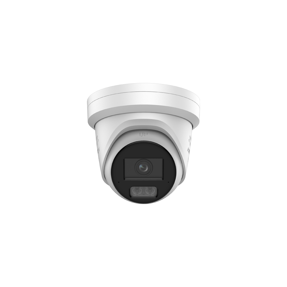 Camera IP 4MP, lentila 2.8mm, IR 30m, WL 30m ColorVu3, Audio, Alarma Audio+Strobo - HIKVISION DS-2CD - 1