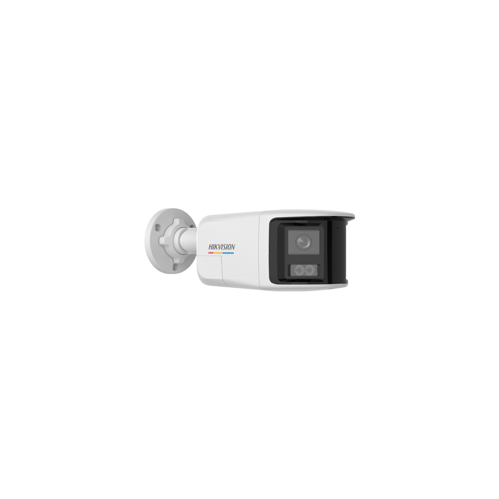 Camera IP 6MP, lentila 2.8mm 180Â°, IR 30m, WL 30m ColorVu, Audio+Stroboscop - HIKVISION DS-2CD1T6 - 1