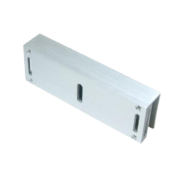 Suport U, instalare placa armatura H-01CC pe usa de sticla - ASSA ABLOY U1855 - 1