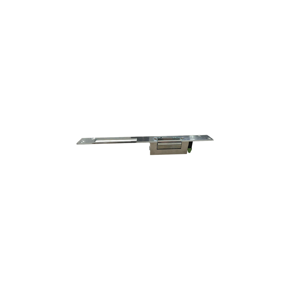 Electromagnet fail locked, 12Vcc,  consum redus, 230mA, contact monitorizare cu placa suport lunga   - 1