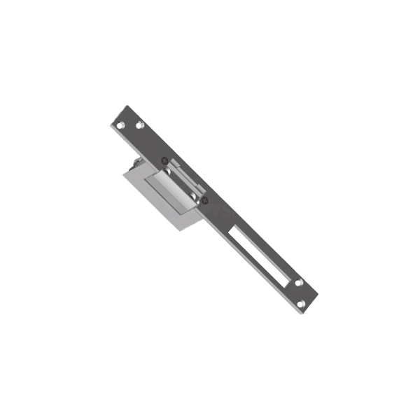 Electromagnet fail locked, 12V, 230mA cu placa suport lunga - ASSA ABLOY YB17-12D-L - 1