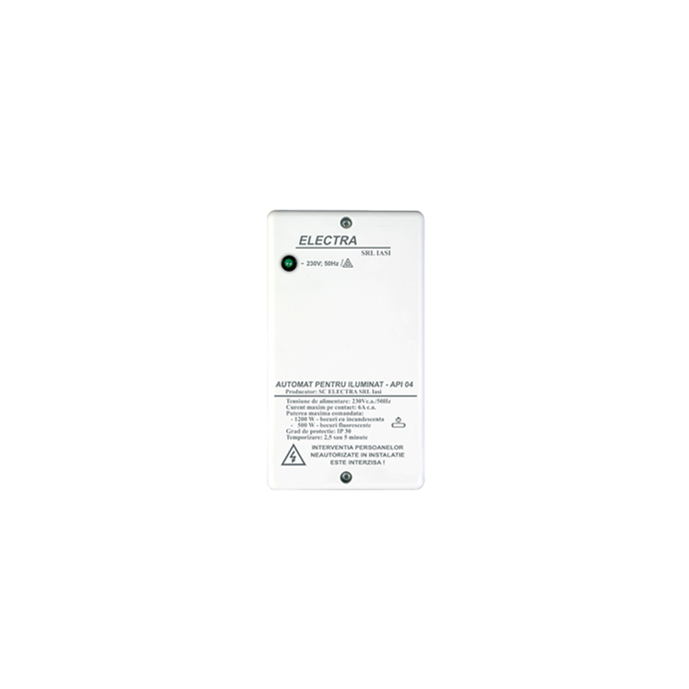 Automat pentru iluminat holurile sau scarile de bloc - ELECTRA  API.11A - 1