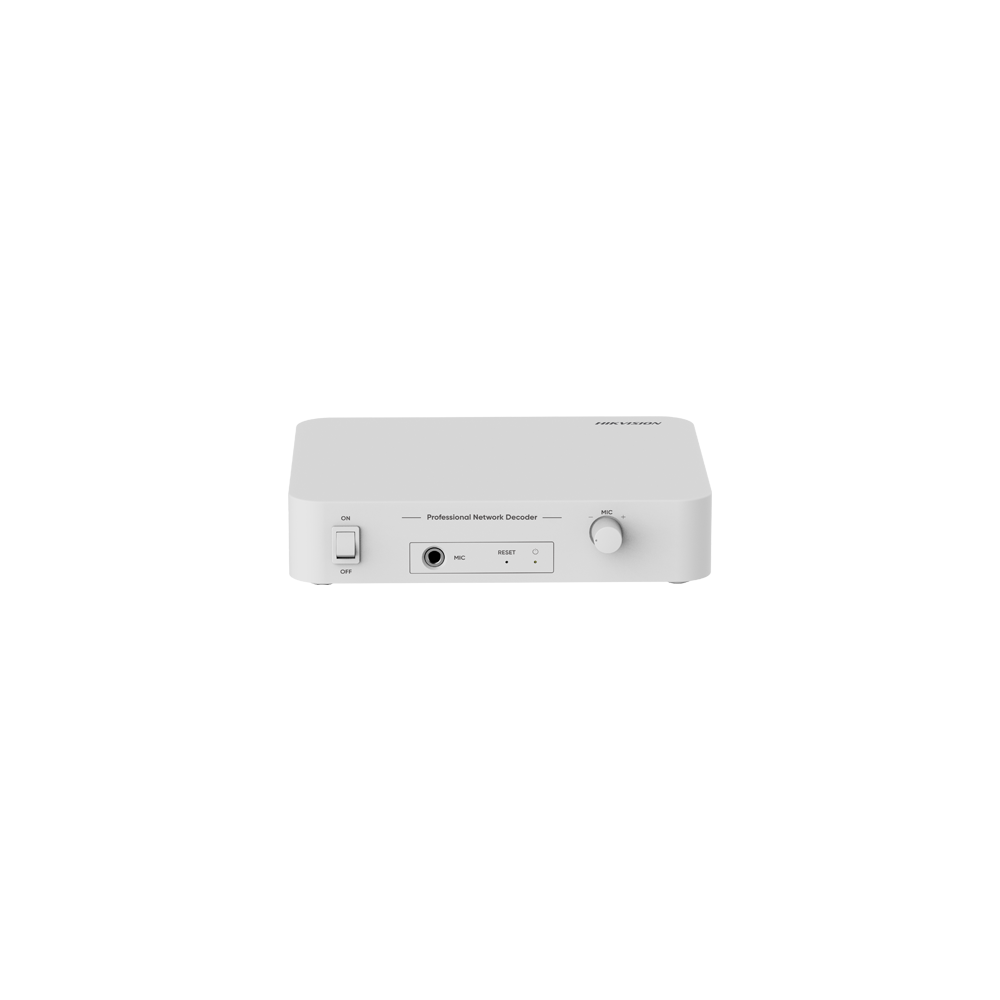 Audio decodor IP, 6W, Mic, Alarma - HIKVISION DS-QAE1DG1 - 1