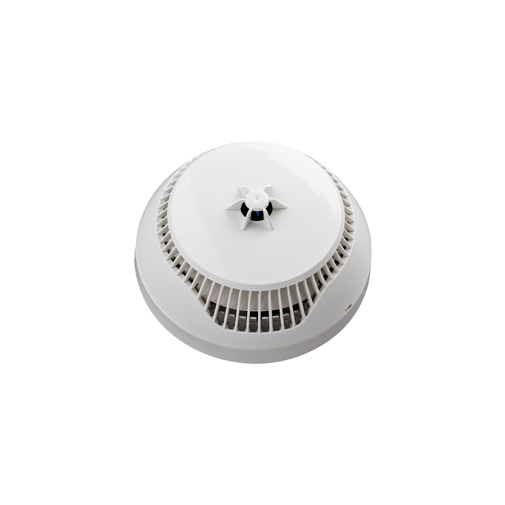 Detector adresabil combinat de fum si temperatura, montare in interior, cu izolator inclus - TELETEK - 1