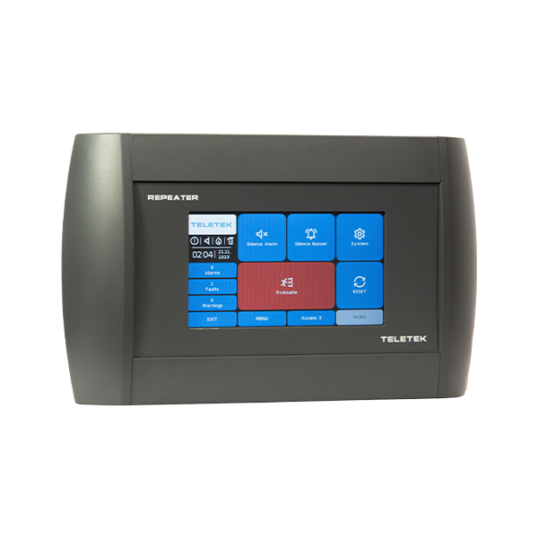 Repetor cu display TFT pentru centrale IRIS/SIMPO  -  Teletek RepeaterTFTIRIS/SIMPO - 1