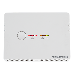 Detector adresabil de gaz metan, 24 v, iesire comanda electrovana gaz - TELETEK SensoIRIS-GAS  - 1